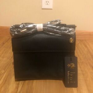 Black Lionel Crossbody Bag